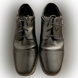 Rockport Cap Toe Oxford Black Leather Men’s Dress Shoes Size 11.5 Extra Wide XW